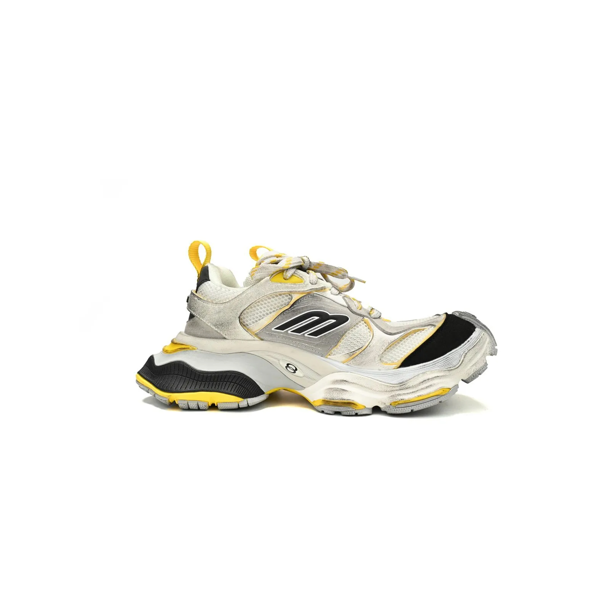 Ba*len*cia*ga wmns cargo sneaker worn out grey yellow 784339w2mv11170